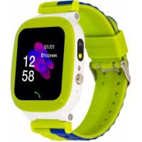 Смарт-годинник ATRIX iQ2200 IPS Cam Flash Green дитячий телефон-часы з трекером (iQ2200 Green) Diawest