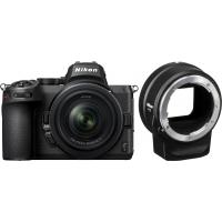 Цифровий фотоапарат Nikon Z5 + 24-50mm F4-6.3 + FTZ Adapter Kit (VOA040K003) Diawest