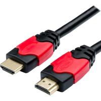 Кабель мультимедійний HDMI to HDMI 30.0m V2.0 Red/Gold Atcom (24930) Diawest