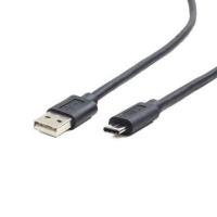 Дата кабель USB 2.0 AM to Type-C 1.0m CK-50 Black INKAX (F_72196) Diawest