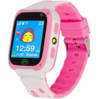 Смарт-годинник ATRIX iQ2300 IPS Cam Flash Pink дитячий телефон-часы з трекером (iQ2300 Pink) Diawest