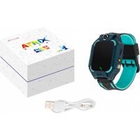 Смарт-годинник ATRIX iQ2500 IPS Cam Flash Blue дитячий телефон-часы з трекером (iQ2500 Blue) Diawest