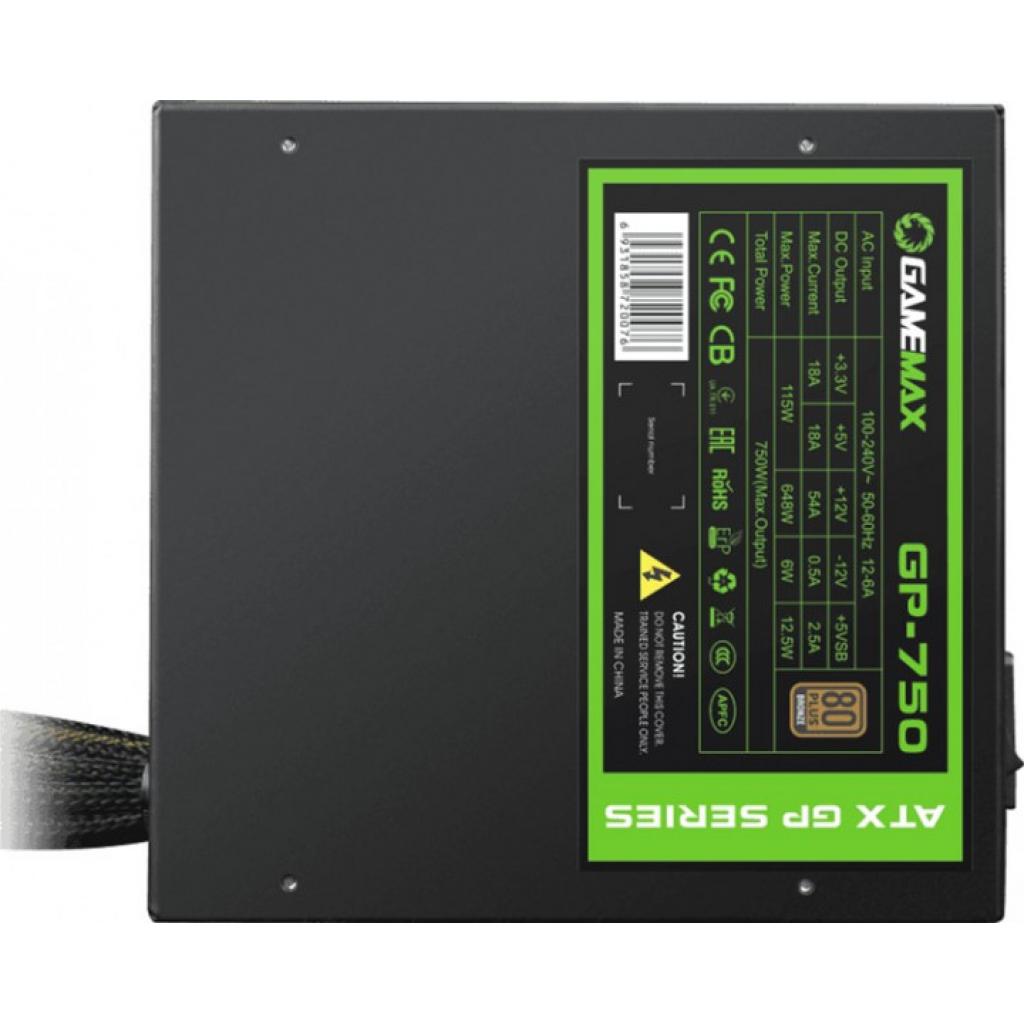 Блок живлення Gamemax 750W (GP-750) Diawest