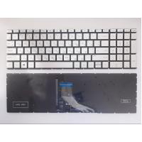 Клавиатура ноутбука HP Pavilion 15-DA; 250/255 G7 серебр (A46127) Diawest