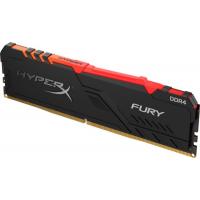 Модуль пам'яті для комп'ютера DDR4 32GB 3200 MHz HyperX Fury RGB Kingston (HX432C16FB3A/32) Diawest
