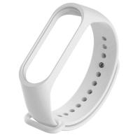Ремінець до фітнес браслета BeCover Silicone для Xiaomi Mi Band 3/4 White (704650) Diawest