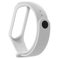 Ремінець до фітнес браслета BeCover Silicone для Xiaomi Mi Band 3/4 White (704650) Diawest
