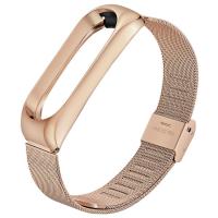Ремешок для фитнес браслета BeCover Metal для Xiaomi Mi Smart Band 5 Rose Gold (705149) Diawest