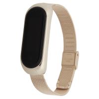 Ремешок для фитнес браслета BeCover Metal для Xiaomi Mi Smart Band 5 Rose Gold (705149) Diawest