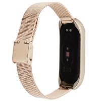 Ремешок для фитнес браслета BeCover Metal для Xiaomi Mi Smart Band 5 Rose Gold (705149) Diawest