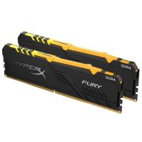 Модуль памяти для компьютера DDR4 64GB (2x32GB) 2666 MHz HyperX Fury RGB Kingston (HX426C16FB3AK2/64) Diawest