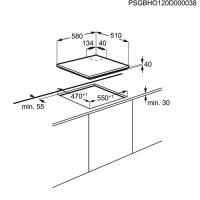 Варильна поверхня Electrolux EGE6182NOK Diawest