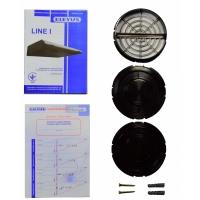 Вытяжка кухонная Eleyus Line I 60  BL Diawest
