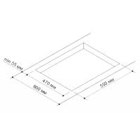 Варильна поверхня PYRAMIDA PFX 644 SI INOX Diawest