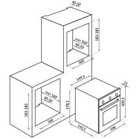 Духовка ARDESIA OBC 606 B Diawest