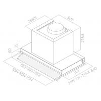 Витяжка кухонна Elica BOX IN PLUS IXGL/A/120 Diawest