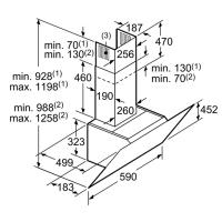 Витяжка кухонна Bosch LC67KHM60 Diawest