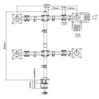 Кронштейн iTech MBS-22F Diawest