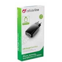 Зарядное устройство CellularLine ACHUSBMOBILEDUAL3A Diawest