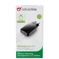 Зарядное устройство CellularLine ACHUSBMOBILEDUAL3A Diawest