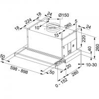 Витяжка кухонна Franke 110.0275.345 Diawest