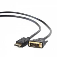 Кабель мультимедийный DisplayPort to DVI 3.0m Cablexpert (CC-DPM-DVIM-3M) Diawest