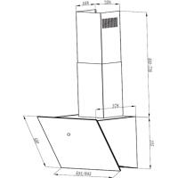 Витяжка кухонна FABER VRT BK A60 2LS Diawest