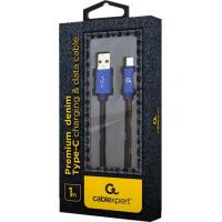 Кабель/переходник Cablexpert CC-USB2J-AMCM-2M-BL Diawest