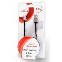 Дата кабель USB 2.0 AM to Lightning 1.8m Cablexpert (CCB-mUSB2B-AMLM-6) Diawest