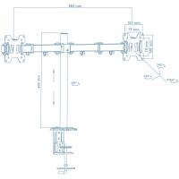 Кронштейн Walfix DM-400B Diawest