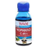 Чорнило WWM Canon GI-490 100г Cyan (C49/C-2) Diawest