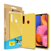 Чохол до моб. телефона MakeFuture Flex Case (Soft-touch TPU) Samsung A20s Yellow (MCF-SA20SYE) Diawest