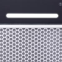 Вытяжка кухонная WEILOR PBS 52300 GLASS BL 1000 LED Strip Diawest
