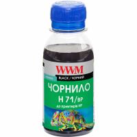 Чорнило WWM HP №711 100г Black pigm. (H71/BP-2) Diawest