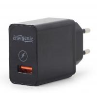 Зарядний пристрій EnerGenie USB 2.1A (EG-UQC3-01) Diawest