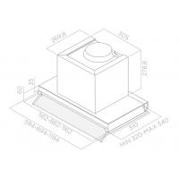 Витяжка кухонна Elica BOX IN PLUS IXGL/A/90 Diawest