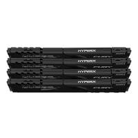 Модуль пам'яті для комп'ютера DDR4 128GB (4x32GB) 3200 MHz HyperX Fury Black Kingston (HX432C16FB3K4/128) Diawest