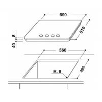 Варочная поверхность Whirlpool GOA6425S Diawest