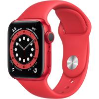 Смарт-годинник Apple Watch Series 6 GPS, 40mm PRODUCT(RED) Aluminium Case with PR (M00A3UL/A) Diawest