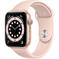 Смарт-годинник Apple Watch Series 6 GPS, 40mm Gold Aluminium Case with Pink Sand (MG123UL/A) Diawest