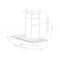 Вытяжка кухонная ELICA FLAT GLASS PLUS IX/A/90 Diawest