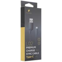 Кабель/переходник PURIDEA L02-USB-C Grey Diawest