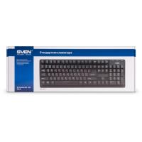 Клавіатура SVEN 301 Standard USB+PS/2 Black Diawest