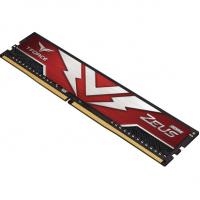 Модуль пам'яті для комп'ютера DDR4 16GB (2x8GB) 2666 MHz T-Force Zeus Red Team (TTZD416G2666HC19DC01) Diawest