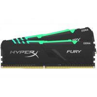 Модуль пам'яті для комп'ютера DDR4 32GB (2x16GB) 3200 MHz HyperX Fury RGB Kingston (HX432C16FB4AK2/32) Diawest