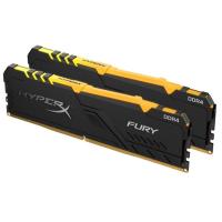 Модуль пам'яті для комп'ютера DDR4 32GB (2x16GB) 3200 MHz HyperX Fury RGB Kingston (HX432C16FB4AK2/32) Diawest