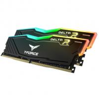 Модуль пам'яті для комп'ютера DDR4 16GB (2x8GB) 3200 MHz T-Force Delta Black ARGB Team (TF3D416G3200HC16CDC01) Diawest