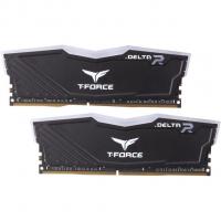 Модуль пам'яті для комп'ютера DDR4 16GB (2x8GB) 3200 MHz T-Force Delta Black ARGB Team (TF3D416G3200HC16CDC01) Diawest