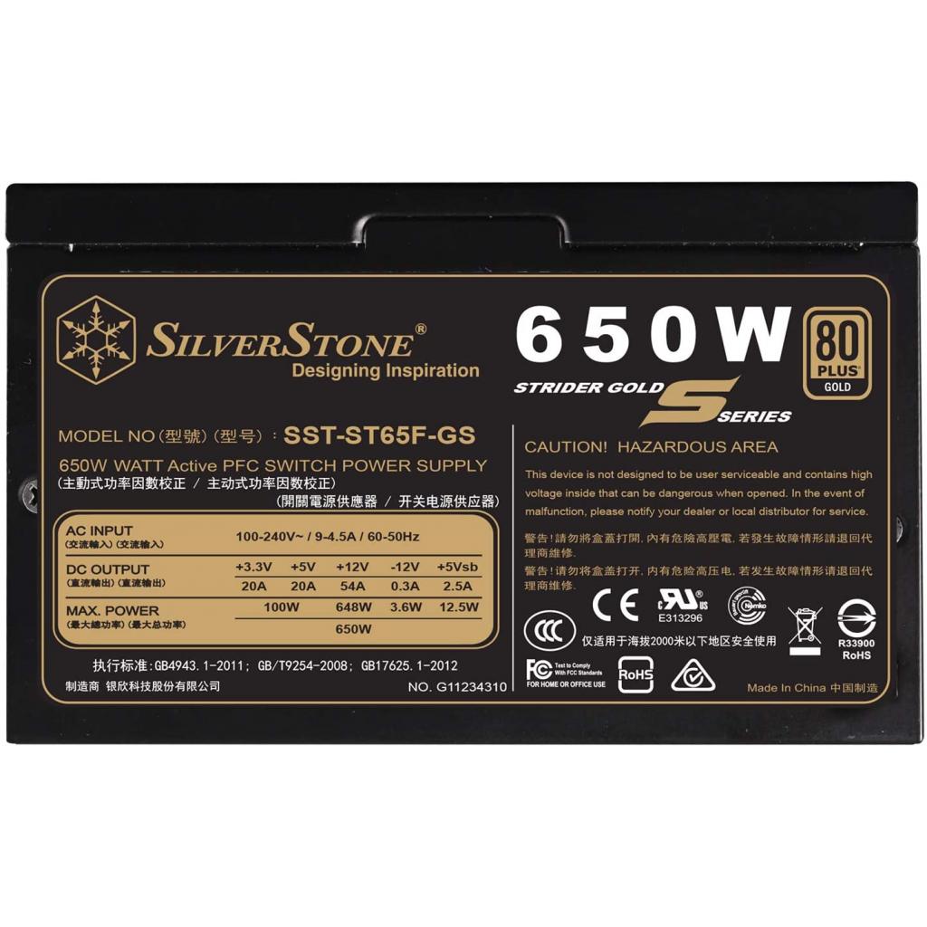 Блок живлення для ноутбуків Silver Stone SST-ST65F-GS Diawest