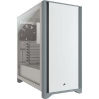 Корпус CORSAIR 4000D Tempered Glass White (CC-9011199-WW) Diawest